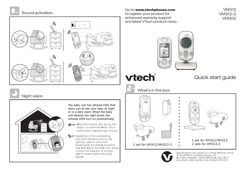 V-tech VM312 User manual