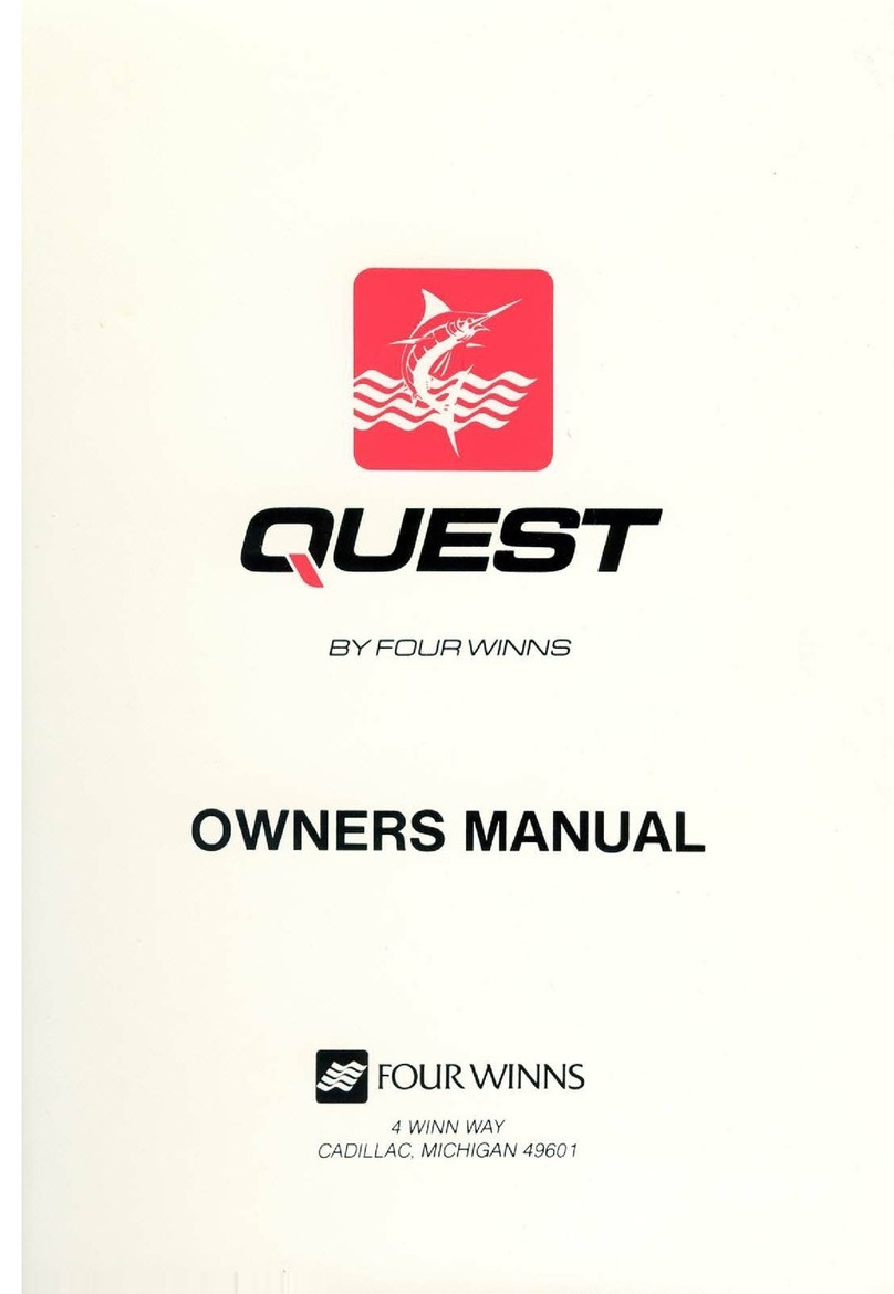 Four winns 187 Quest owner's manual