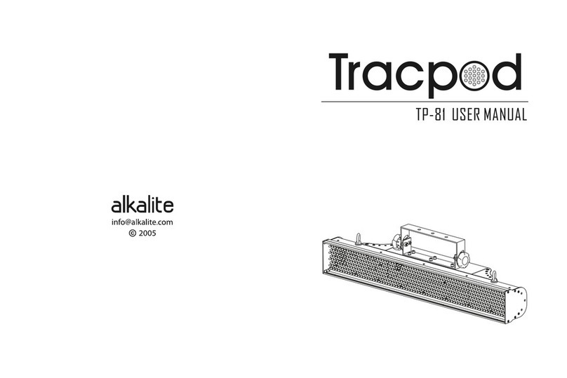 Alkalite Tracpod TP-81 user manual