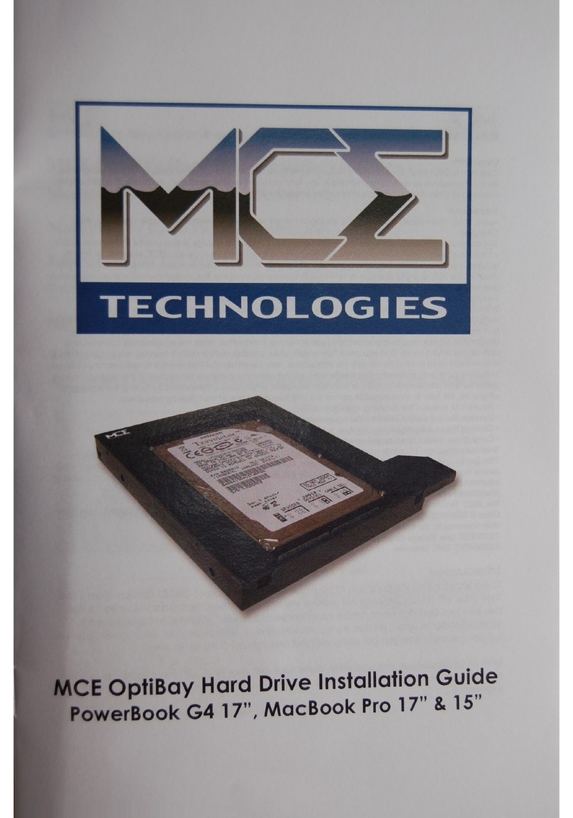 MCE Technologies OptiBay installation guide