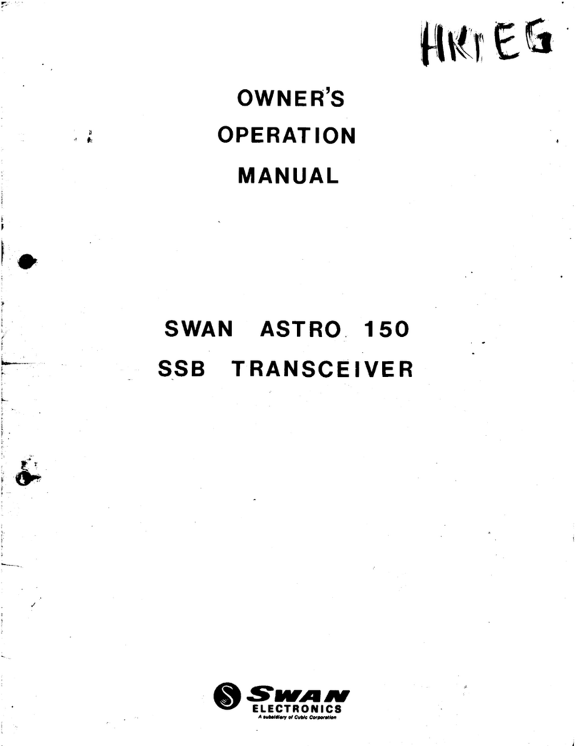 Swann Astro 150 Owner's operation manual