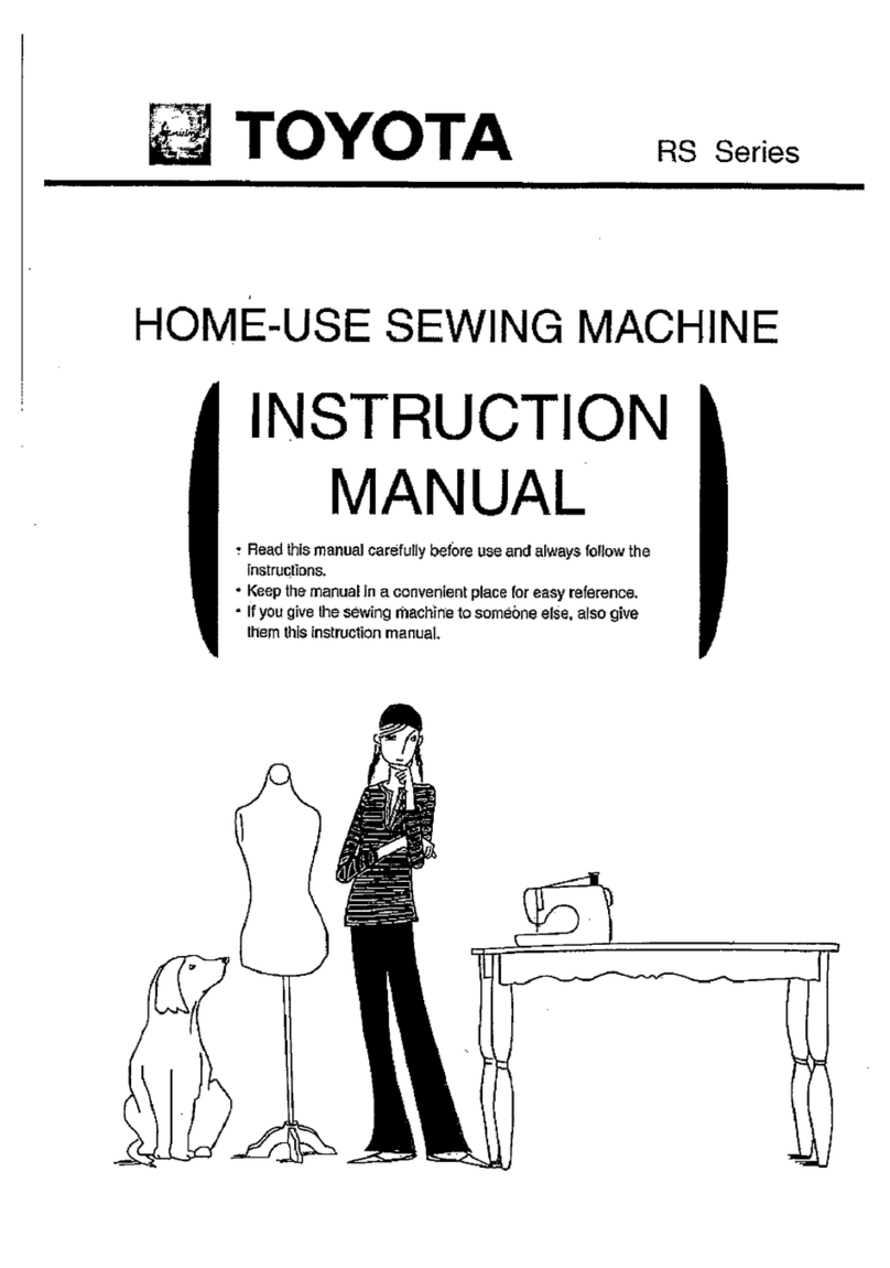 Toyota RS2000 instruction manual