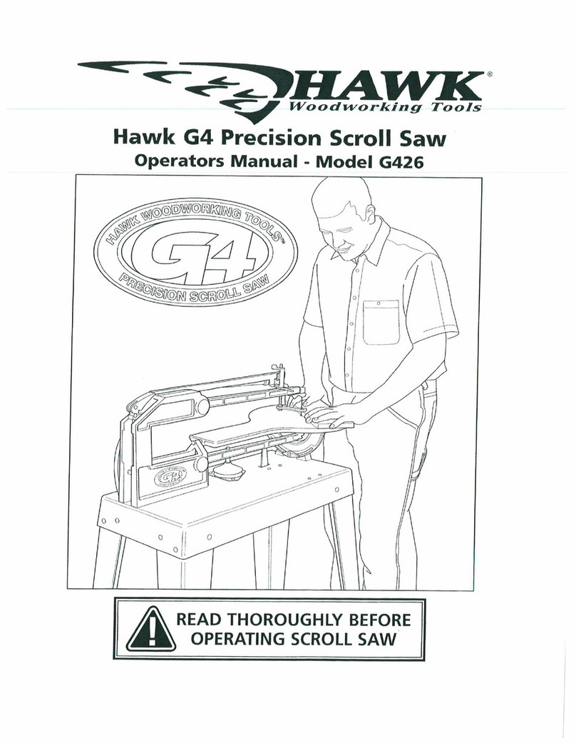 Hawk G426 Operator's manual