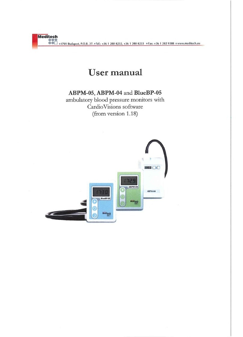 Meditech ABPM-05 User manual