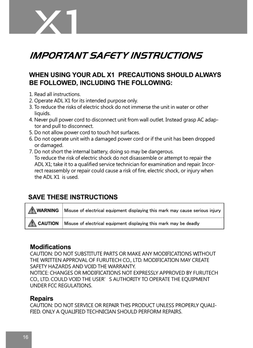 Alpha Design Labs ADL X1 user manual