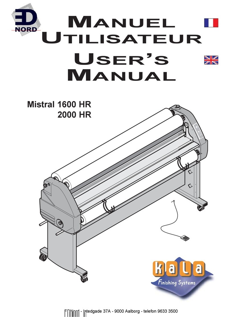 EDNord Mistral 1600 HR User manual EDNord Mistral 1600 HR User manual