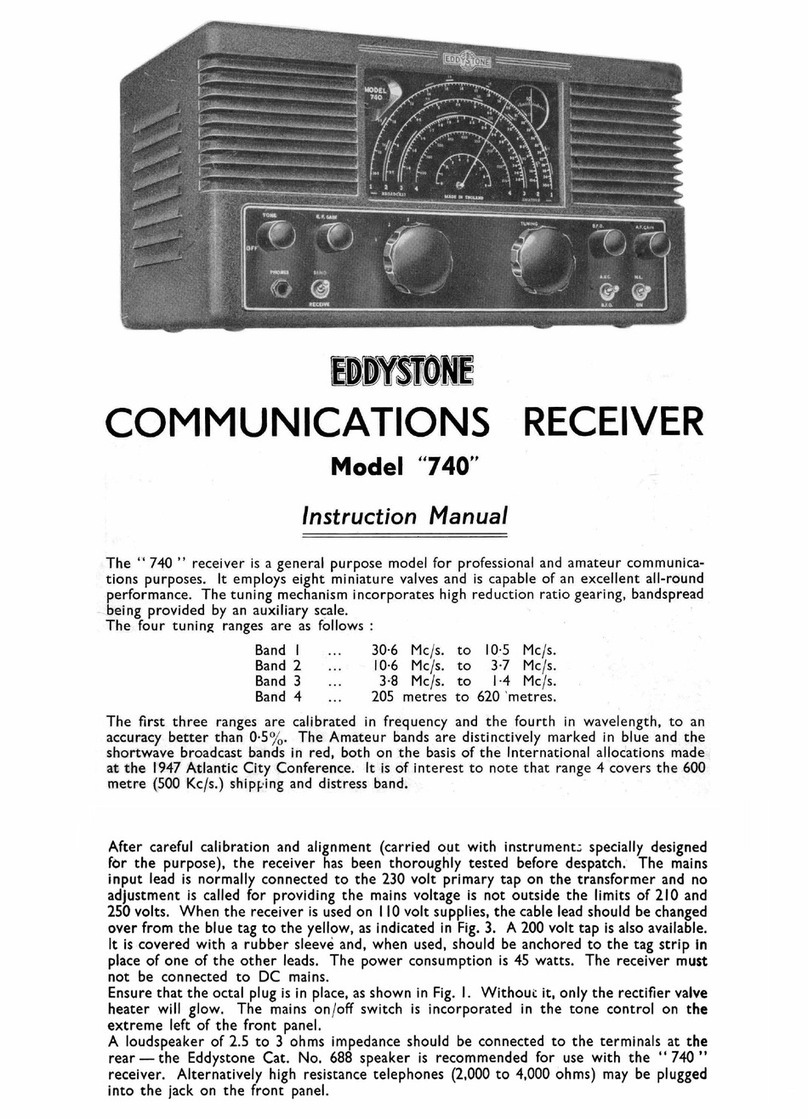 Eddystone 740 instruction manual