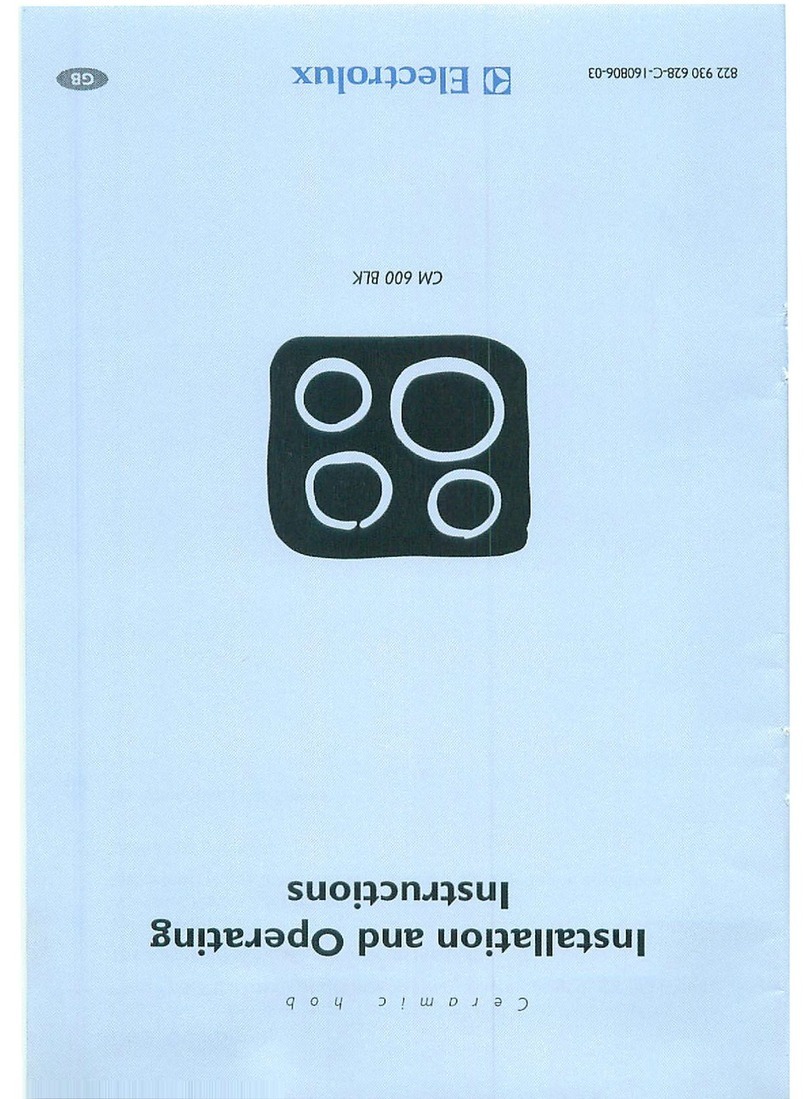 Electrolux CM600BLK User manual