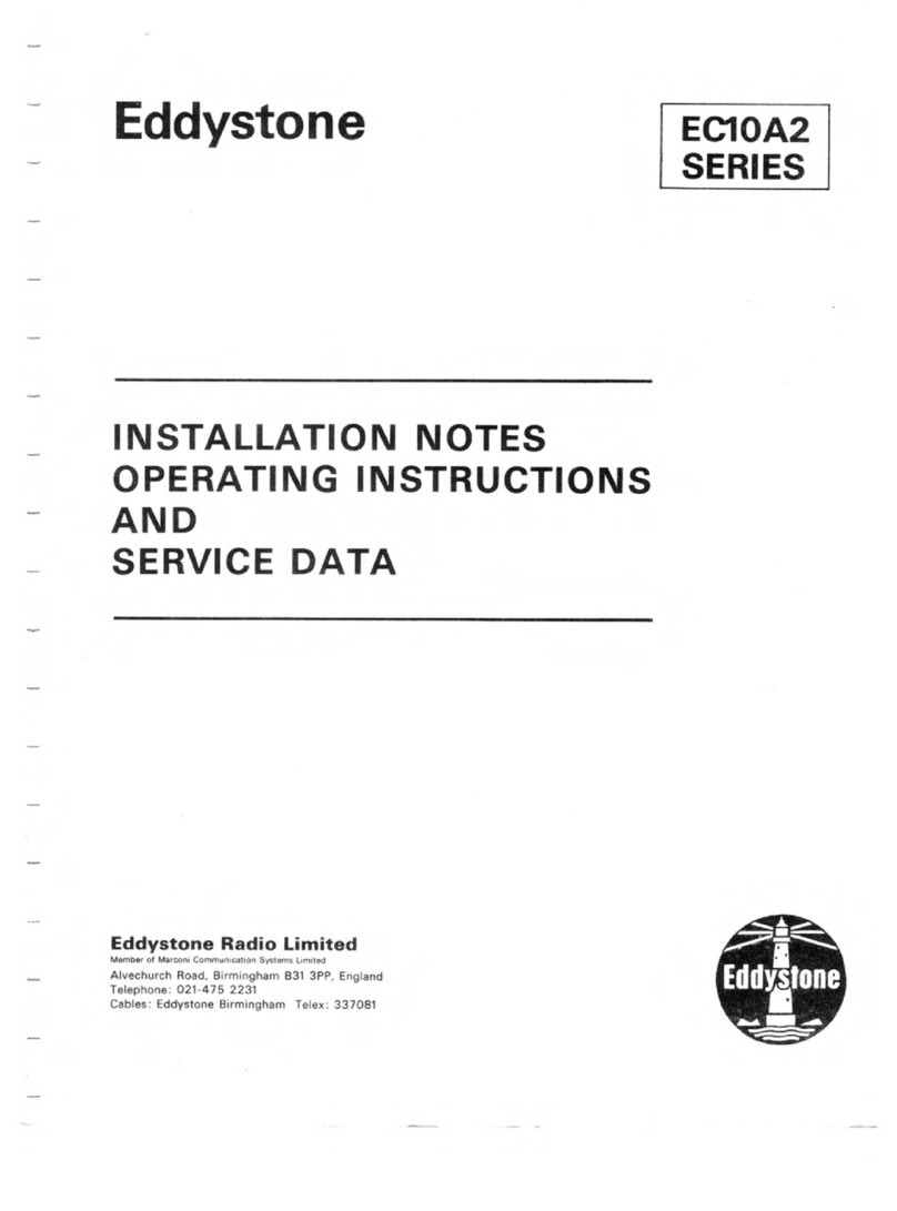 Eddystone EC10A2/1 Installation notes