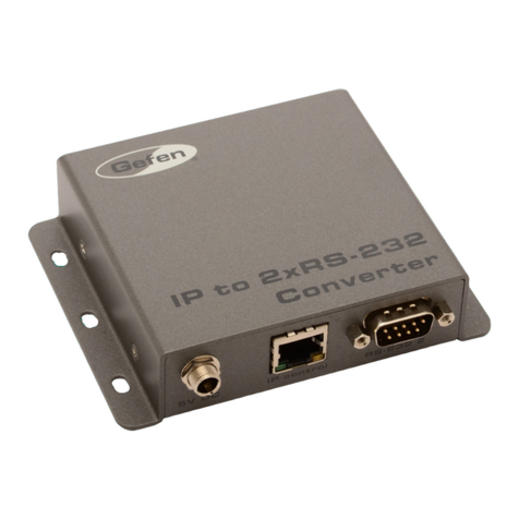 Gefen EXT-IP-2-RS2322 User manual