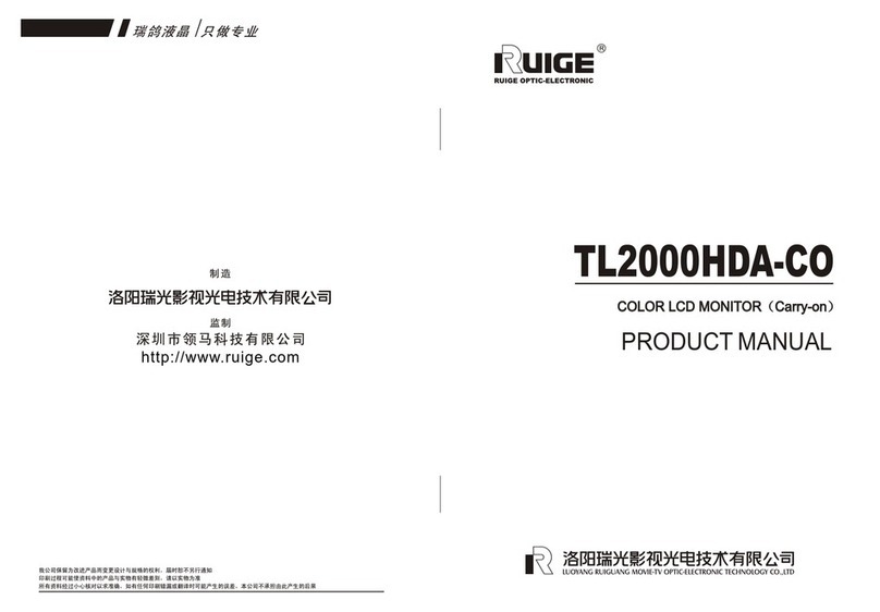 Ruige TL2000HDA-CO User manual