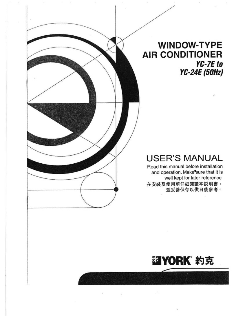 York YC-7E user manual