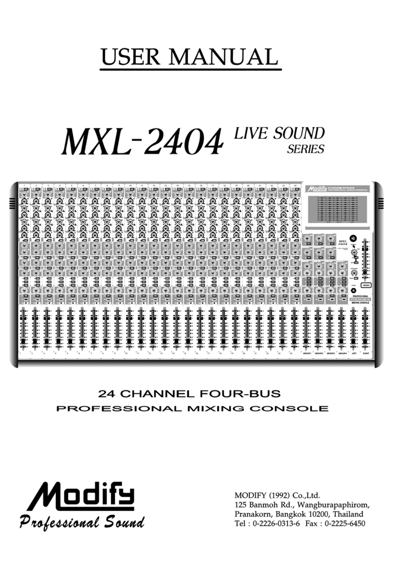 Modify MXL-2402 user manual