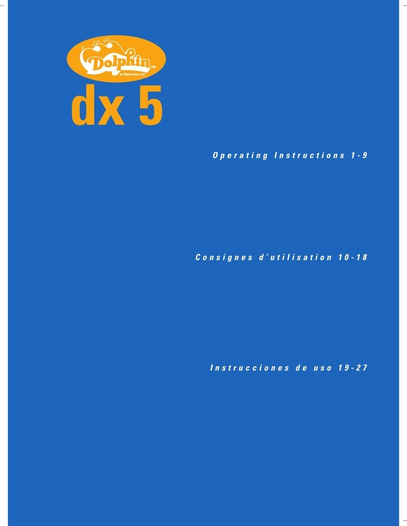 Dolphin DX5 operating instructions