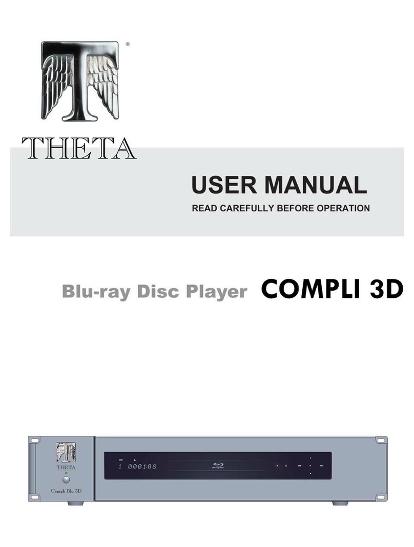 Theta Digital Compli 3D user manual