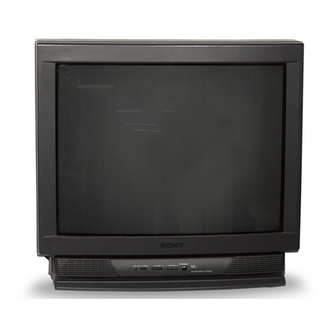 Sony Trinitron KV-29RS10 User manual Sony Trinitron KV-29RS10 User manual