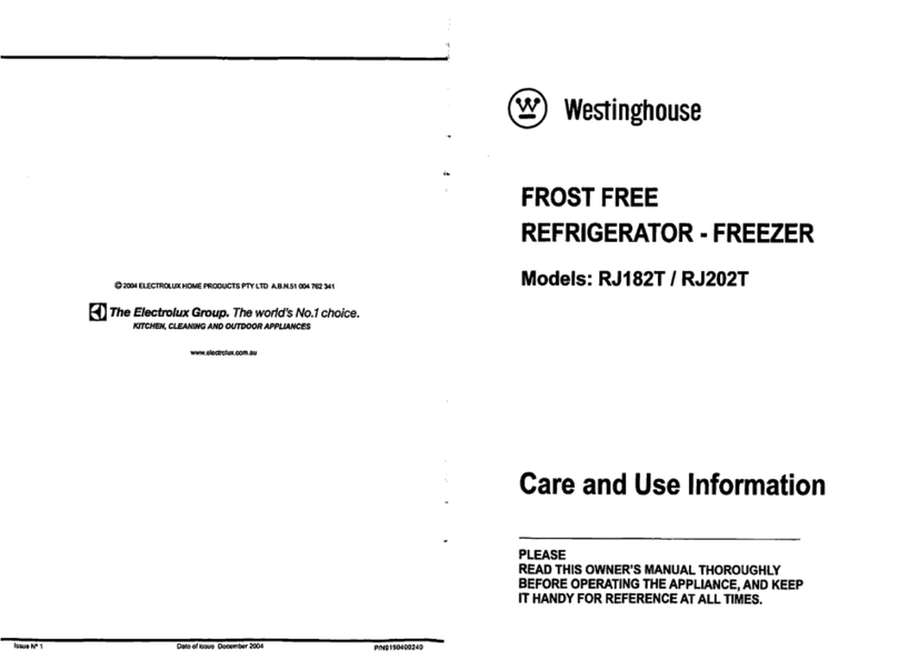 Westinghouse RJ182T Guide