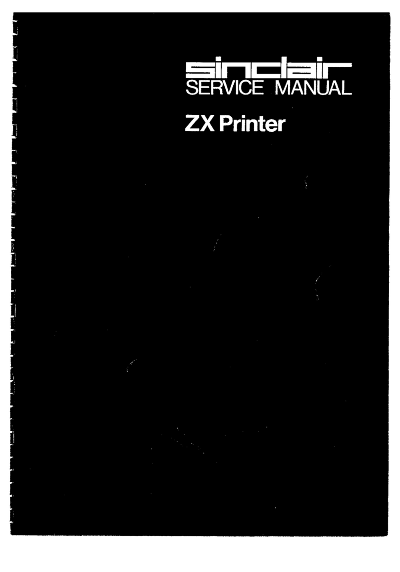 Sinclair ZX User manual