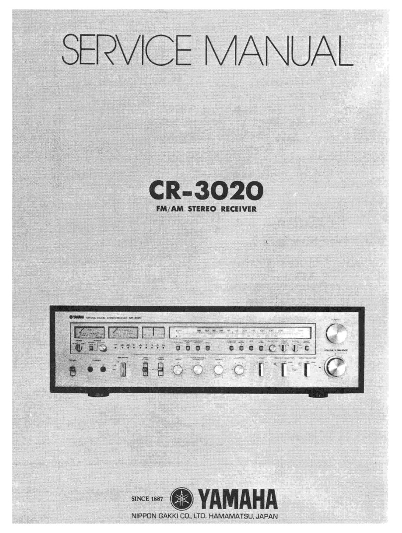Yamaha CR-3020 Service manual