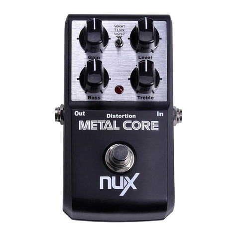 nux metal core User manual