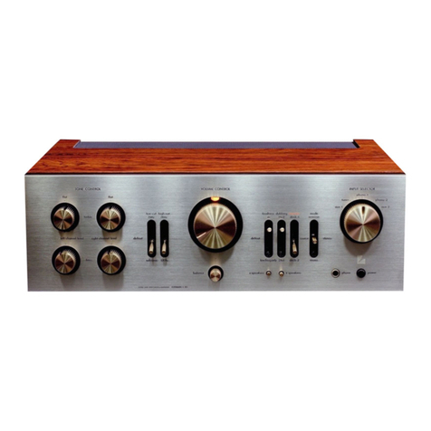 Luxman L80 User manual
