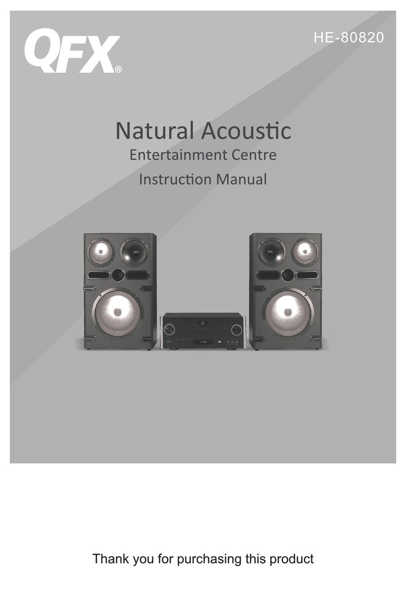 QFX HE-80820 User manual
