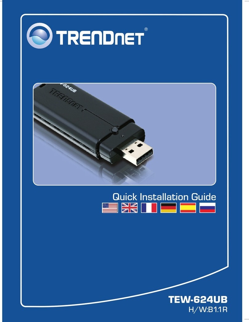 TRENDnet TEW-624UB User manual
