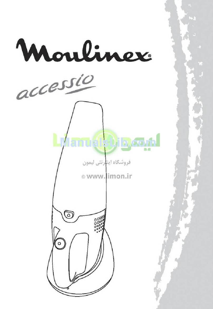 Moulinex accessio 7.2v User manual