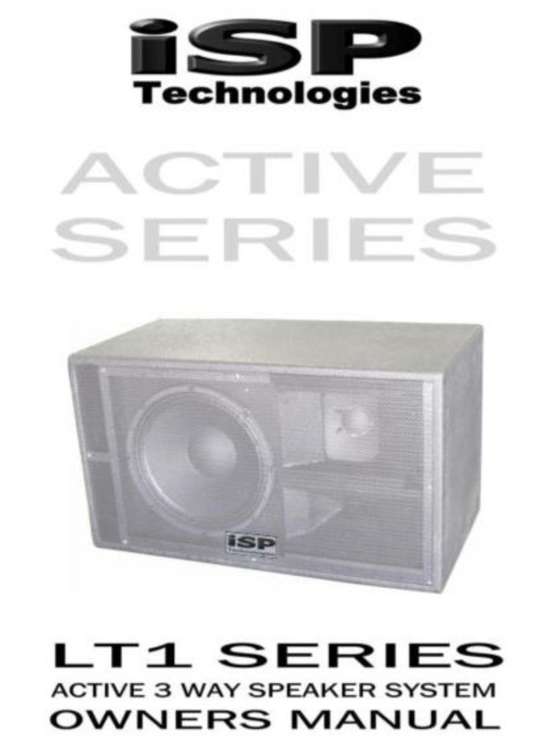 iSP LT1 series User manual