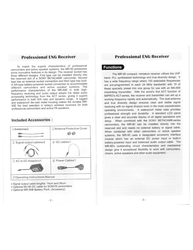 Avlex MR-90 user guide