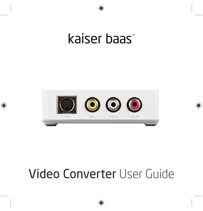 Kaiser Baas KBA03026 user guide