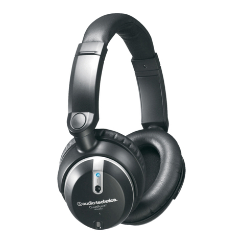 Audio Technica QuietPoint ATH-ANC7 User manual