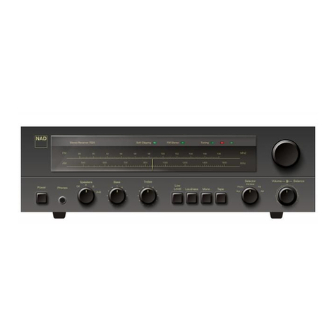 NAD 7020 Service manual