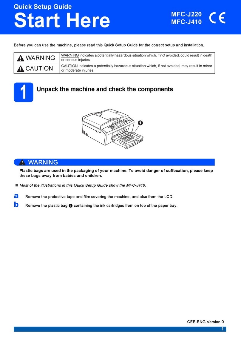 Brother MFC-J220 User manual