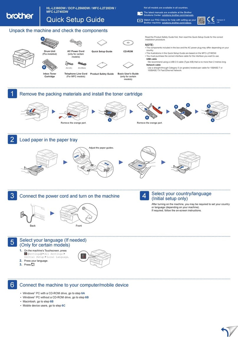 Brother HL-L2380DW User manual