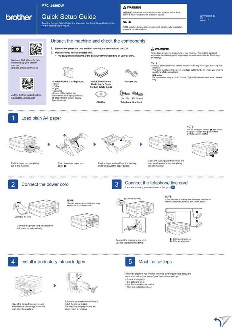 Brother MFC-J480DW User manual