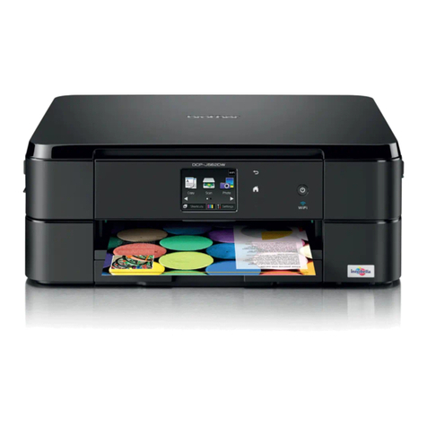 Brother DCP-J562DW Operating and maintenance manual