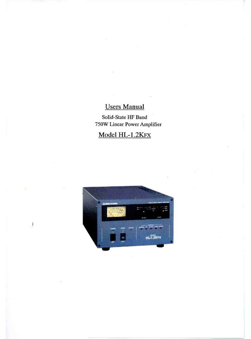 Tokyo Hy-Power HL-1.2Kfx User manual
