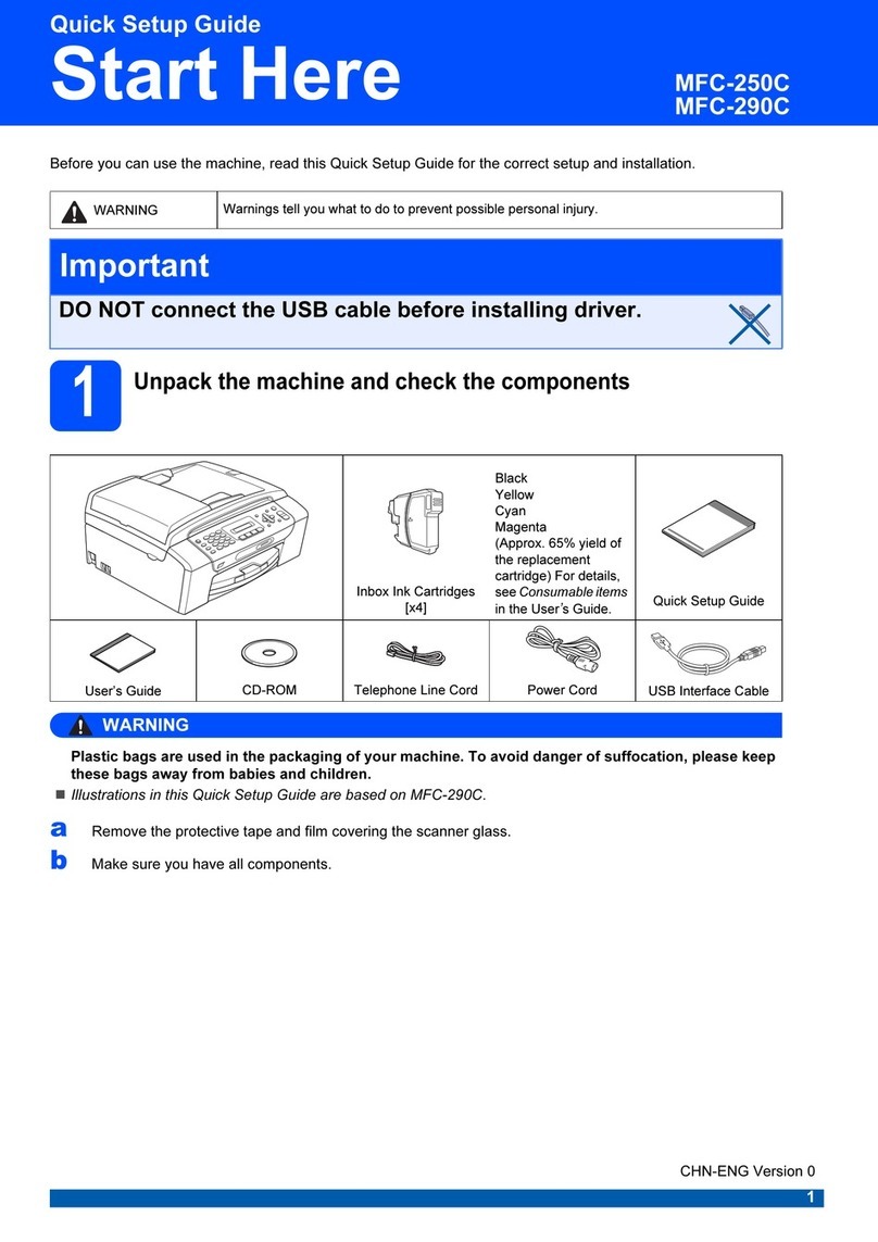 Brother MFC-250C User manual