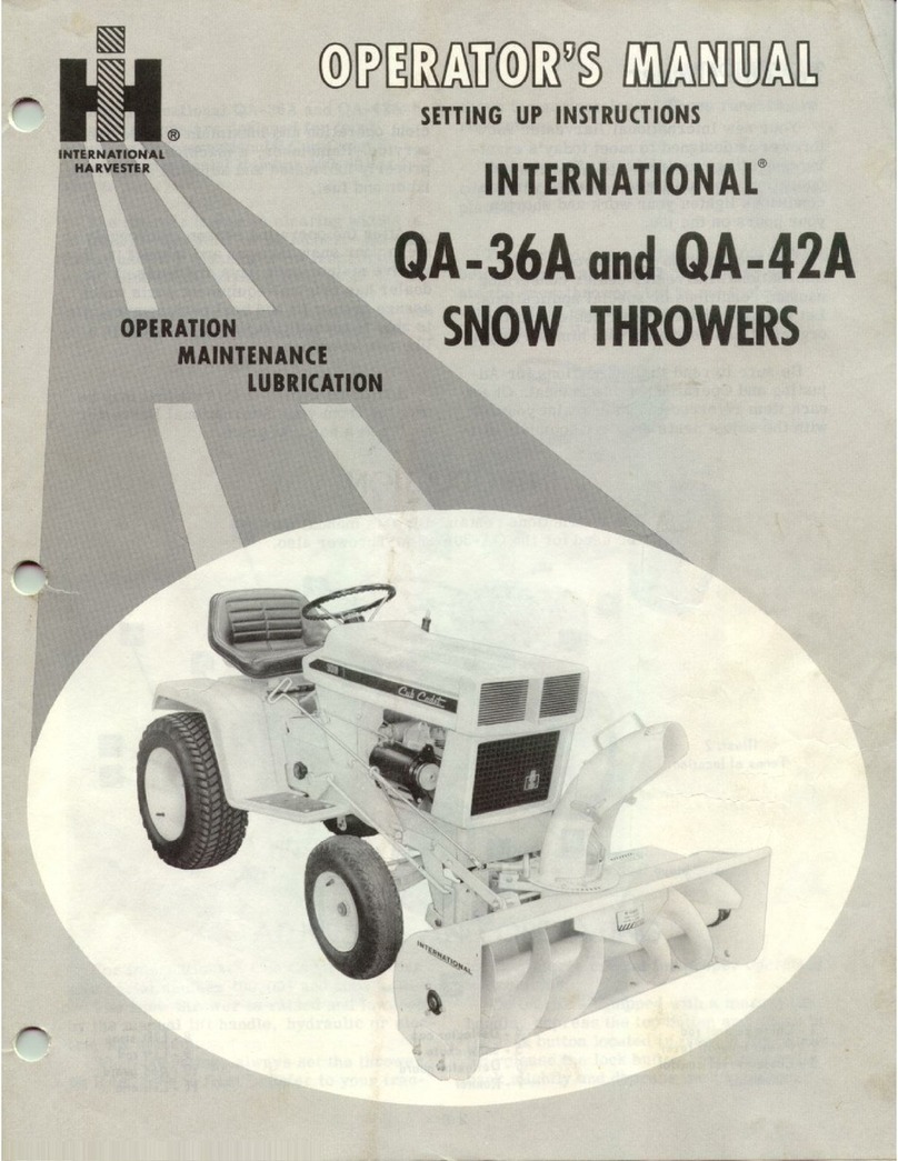 International Harvester Company QA-36A Operator's manual