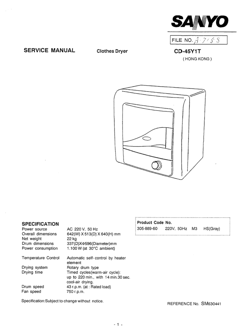Sanyo CD-45Y1T Service manual