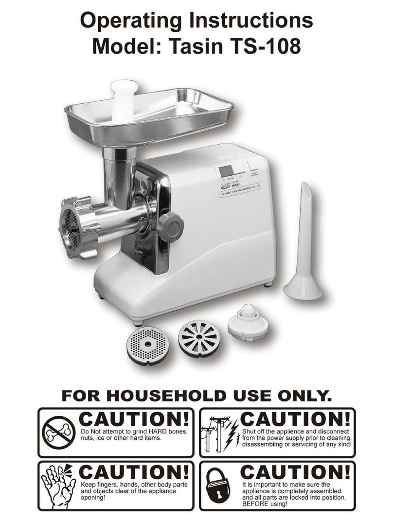 Tasin TS-108 User manual