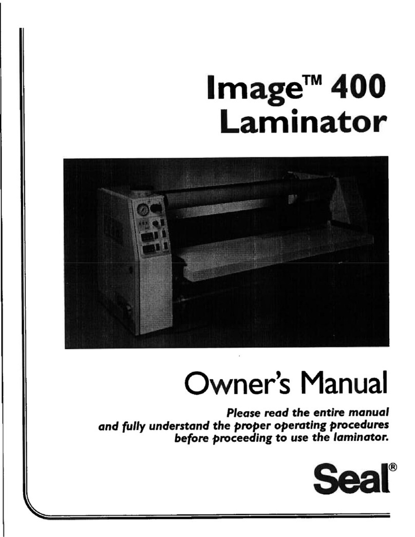 SEAL Image 400 owner's manual