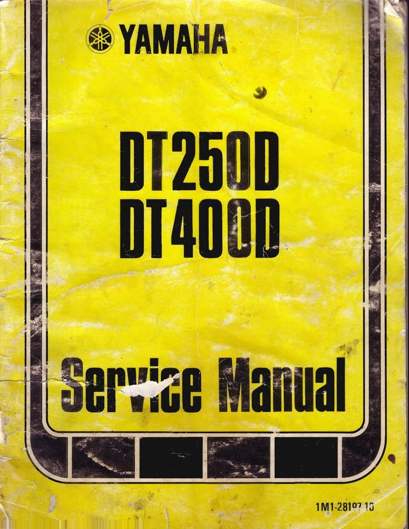 Yamaha DT250D Service manual
