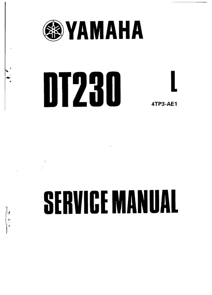 Yamaha DT230 4TP3-AE1 User manual Yamaha DT230 4TP3-AE1 User manual