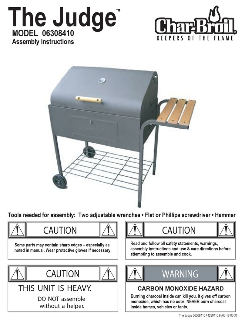 Char-Broil Judge 06308410 Assembly instruction