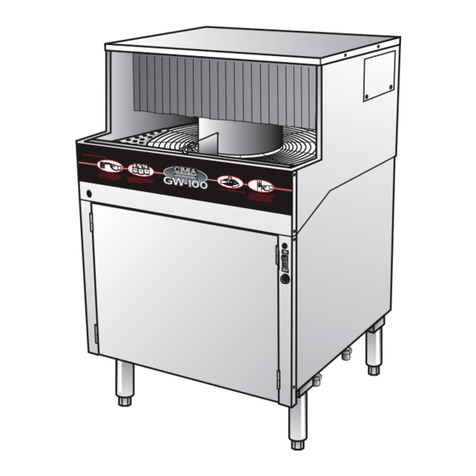 CMA Dishmachines MODEL GL-C Quick setup manual