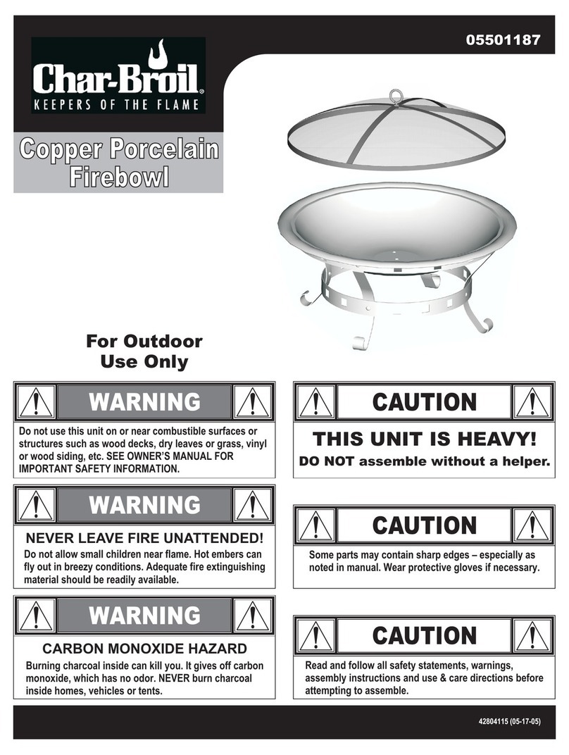 Char-Broil 05501187 instruction manual