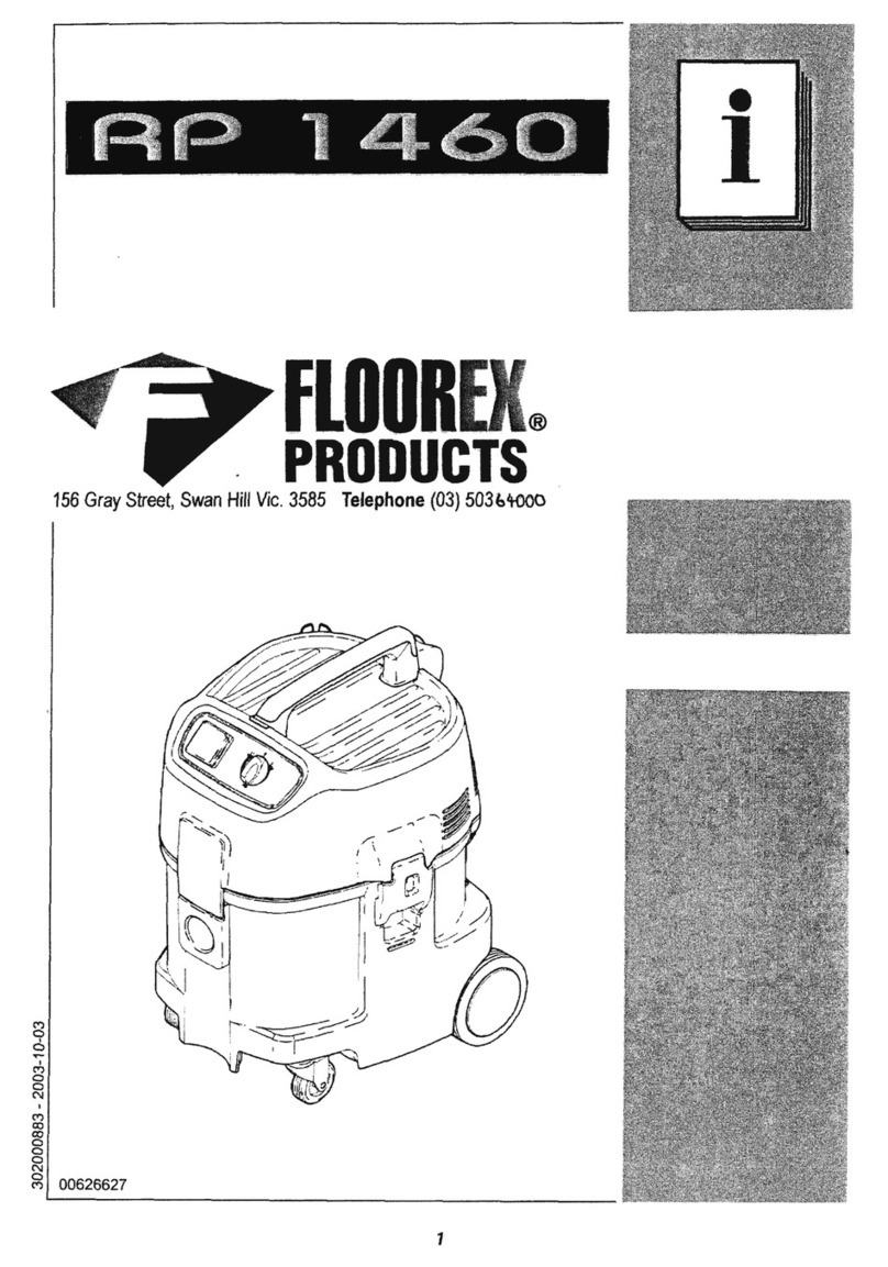 floorex RP 1460 manual