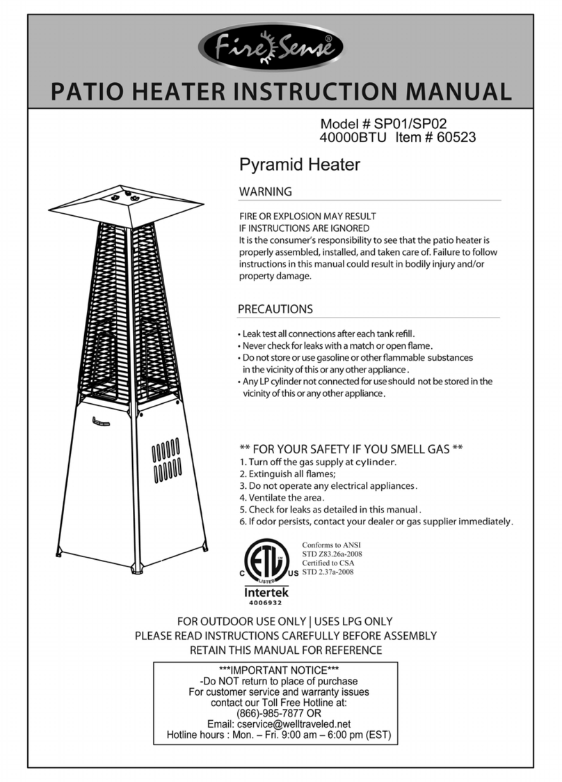 Firesense SP01 instruction manual